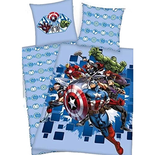 Housse de couette Avengers multicolore 140x200 cm