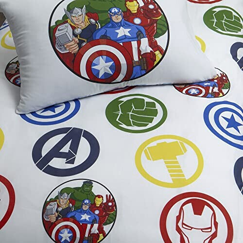 Housse de couette Avengers icônes small 135x200 cm variant 2 