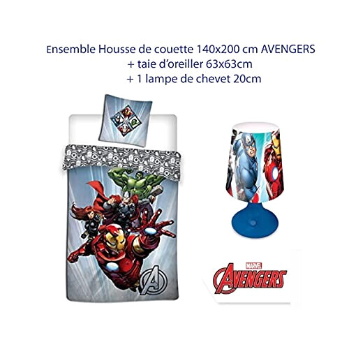 Housse de couette Avengers gris 140x200 cm variant 1 