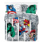 Housse de couette Hulk, Captain America, Iron man, Thor - Avengers - multicolore - 200x200 cm - miniature