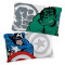 Housse de couette Hulk, Captain America, Iron man, Thor - Avengers - multicolore - 200x200 cm - miniature variant 3