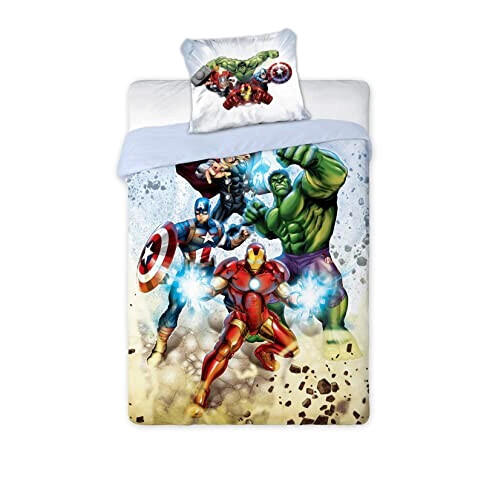 Housse de couette Avengers parure - 140x200 cm