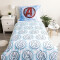 Housse de couette Hulk, Captain America, Iron man - Avengers - bleu 140x200 cm - miniature variant 1