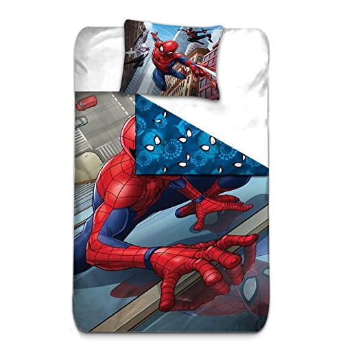 Housse de couette Spider-man beige 140x200 cm