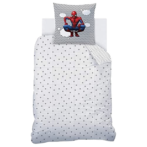 Housse de couette Spider-man gris 140x200 cm variant 3 