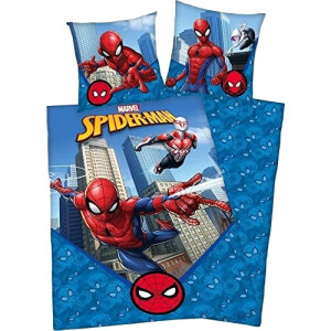 Housse de couette Spider-man multicolore 140x200 cm