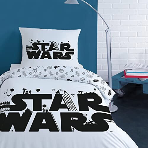Housse de couette Star Wars blanc 140x200 cm variant 2 