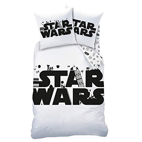 Housse de couette Star Wars blanc 140x200 cm variant 3 