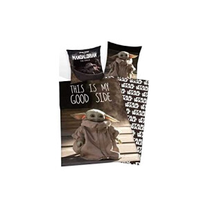 Housse de couette Le Mandalorian - Star Wars - multicolore 140x200 cm