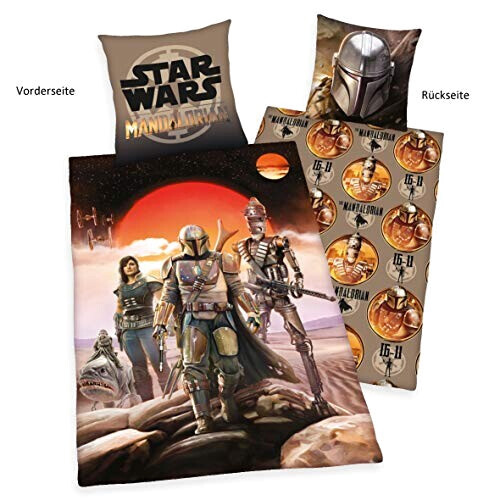 Housse de couette Le Mandalorian - Star Wars - multicolore 140x200 cm variant 0 
