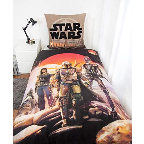 Housse de couette Le Mandalorian - Star Wars - multicolore 140x200 cm variant 1 