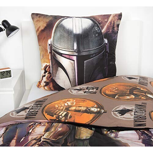Housse de couette Le Mandalorian - Star Wars - multicolore 140x200 cm variant 2 