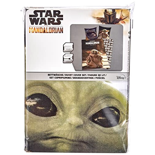 Housse de couette Le Mandalorian - Star Wars - beige 140x200 cm variant 1 