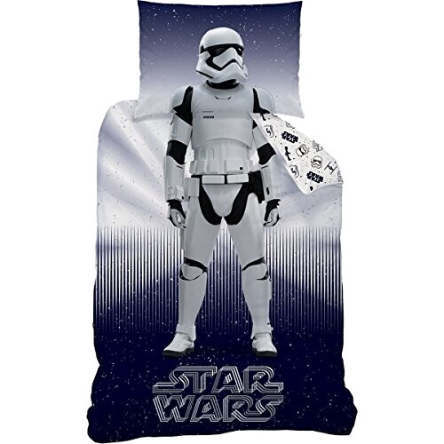 Housse de couette Stormtrooper - Star Wars - weiss und dunkelblau 135x200 cm
