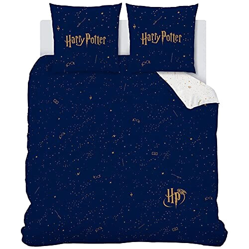 Housse de couette Harry Potter bleu marine 140x200 cm variant 4 