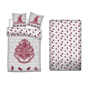 Housse de couette Harry Potter blanc 90x190 cm 140x200 cm