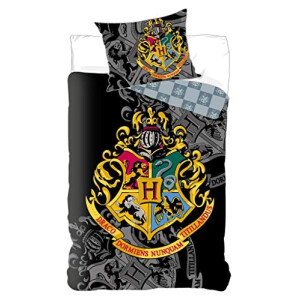 Housse de couette Poudlard - Harry Potter - 140x200 cm