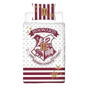 Housse de couette Hogwarts - Harry Potter - multicolore 140x200 cm