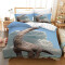 Housse de couette Jurassic Park dinosaure 140x200 cm 200x200 cm 220x240 cm - miniature