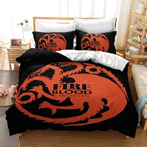 Housse de couette Game of Thrones modèle 140x200 cm 200x200 cm 220x240 cm
