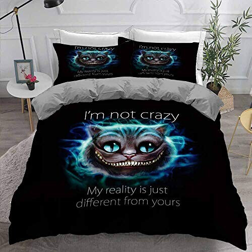 Housse de couette Alice au pays des merveilles chester 140x200 cm 220x240 cm variant 0 