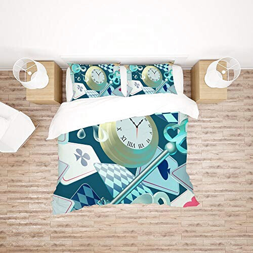 Housse de couette Alice au pays des merveilles conforme À l'image variant 0 