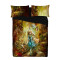 Housse de couette Alice au pays des merveilles noir 220x230 cm - miniature