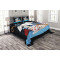 Housse de couette Alice au pays des merveilles multicolore noir - miniature