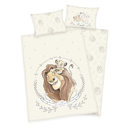 Housse de couette Mufasa, Simba - Le roi lion - multicolore 100x135 cm