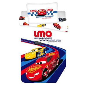 Housse de couette Flash McQueen - Cars - rouge 100x135 cm