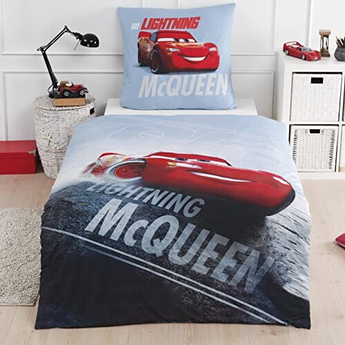 Housse de couette Cars multicolore 135x200 cm