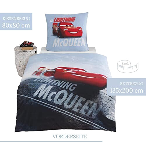 Housse de couette Cars multicolore 135x200 cm variant 1 
