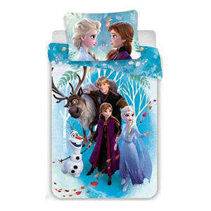 Housse de couette La reine des neiges multicolore 140x200 cm