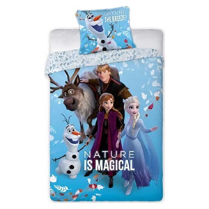 Housse de couette La reine des neiges 140x200 cm