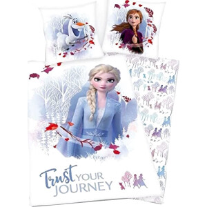 Housse de couette La reine des neiges multicolore 140x200 cm