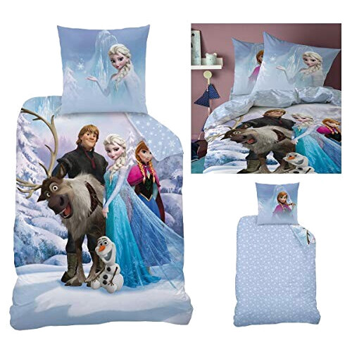Housse de couette Anna, Elsa - La reine des neiges - multicolore 135x200 cm variant 2 