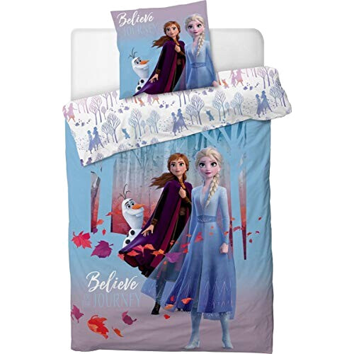 Housse de couette La reine des neiges multicolore 140x200 cm