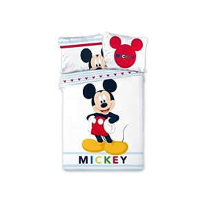 Housse de couette Mickey multicolore 140x200 cm