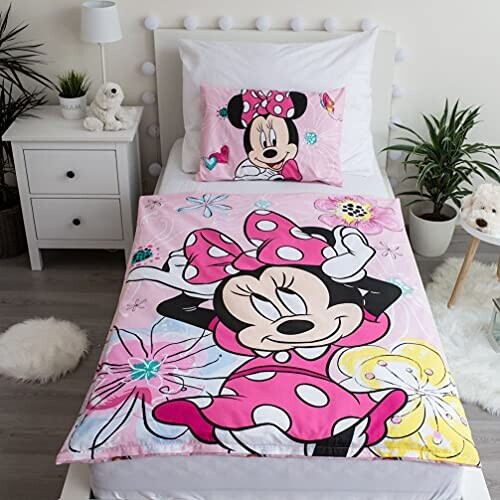 Housse de couette Minnie rose bonbon 100x135 cm variant 0 