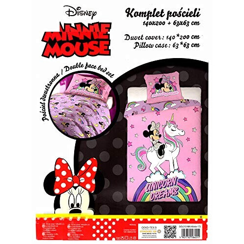 Housse de couette Minnie multicolore 140x200 cm variant 1 