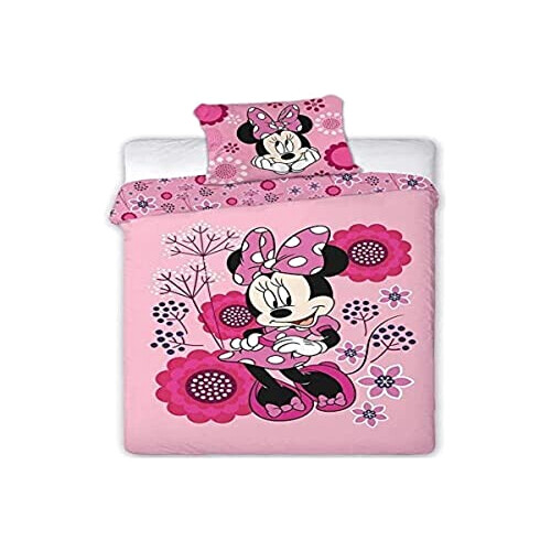 Housse de couette Minnie beige 140x200 cm