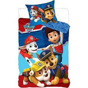 Housse de couette Pat patrouille multicolore 100x135 cm