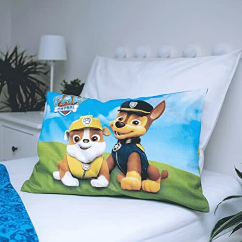 Housse de couette Marcus, Chase, Ruben - Pat patrouille - bleu 100x135 cm variant 2 