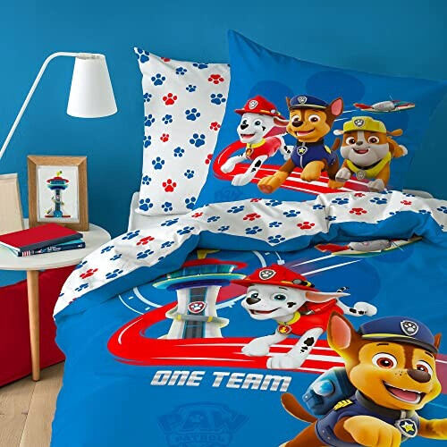 Housse de couette Pat patrouille bleu 140x200 cm variant 2 