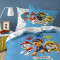 Housse de couette Pat patrouille bleu 140x200 cm - miniature