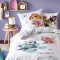 Housse de couette Everest, Skye - Pat patrouille - blanc violet menthe 135x200 cm - miniature