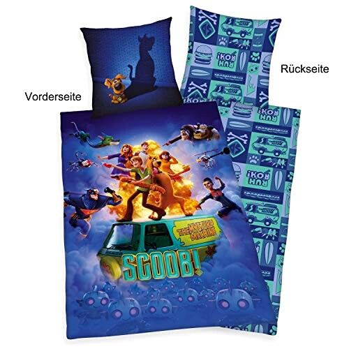 Housse de couette Scooby-Doo bleu 140x200 cm variant 0 