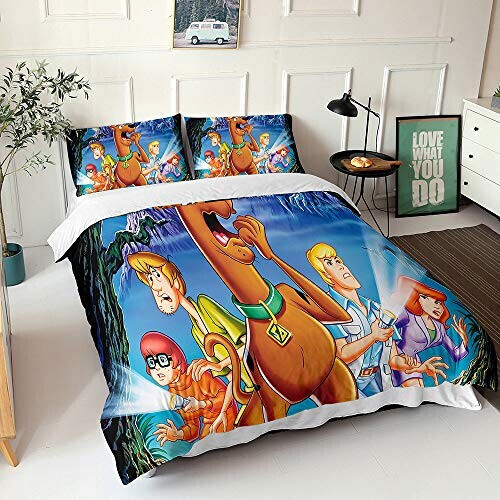 Housse de couette Scooby-Doo 135x200 cm 200x200 cm 220x240 cm variant 0 