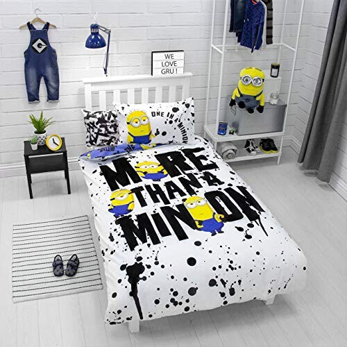 Housse de couette Les minions multicore 135x200 cm