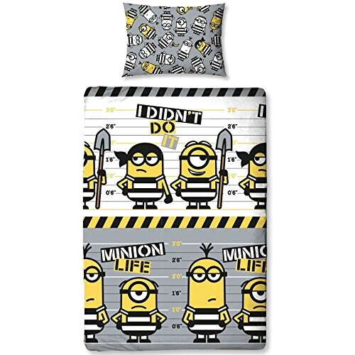 Housse de couette Les minions multicolore 135x200 cm variant 1 